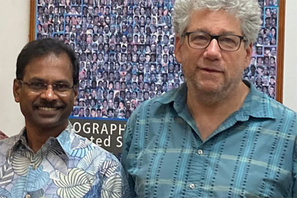 Ramu Govindasamy and Jim Simon